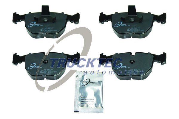 TRUCKTEC AUTOMOTIVE Комплект тормозных колодок, дисковый тормоз 08.34.100
